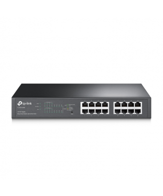 TP-Link 16-poorts (8x PoE) Gigabit Easy Smart Rackmountable Switch