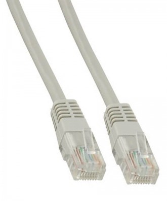 UTP-kabel - 5 meter CAT6 straight Grijs