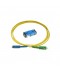 SC-SC BLAUW (SC-APC/SC-UPC) glasvezelkabel-set