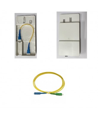 SC-(U)PC/SC-APC TY01 patch cover incl. glasvezelkabel SC-BLAUW-SC-GROEN