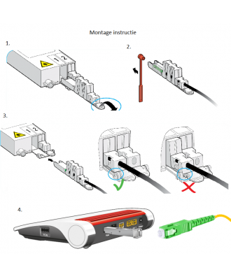 SC-APC/SC-APC AT01 Attema Glasvezelkabel GROEN-GROEN